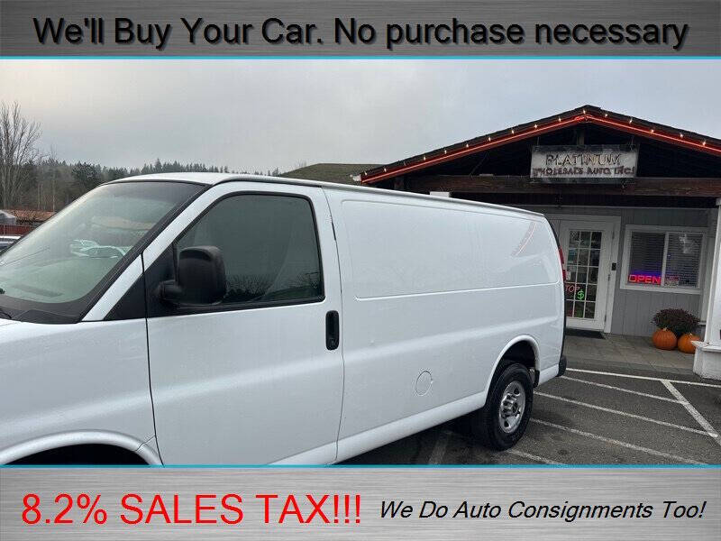 2016 GMC Savana for sale at Platinum Autos in Woodinville WA