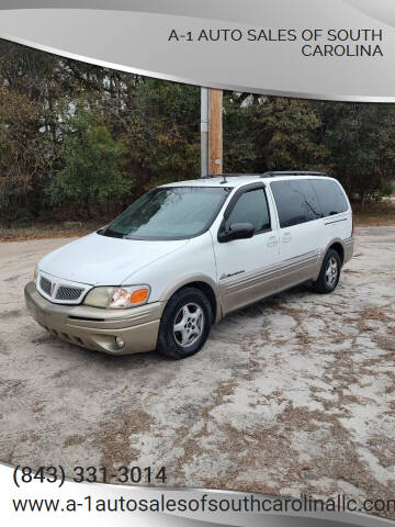 2004 Pontiac Montana for sale at A-1 Auto Sales Of South Carolina in Conway SC