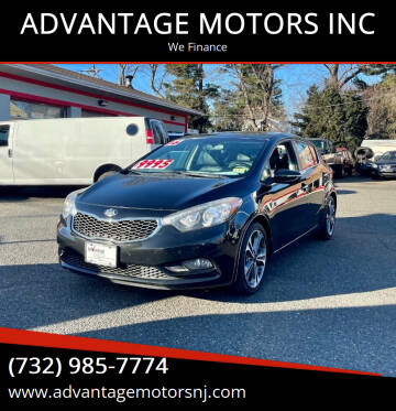 2016 Kia Forte5 for sale at ADVANTAGE MOTORS INC in Edison NJ