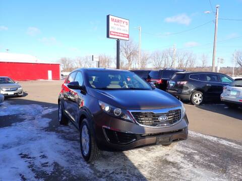 2012 Kia Sportage for sale at Marty's Auto Sales in Savage MN