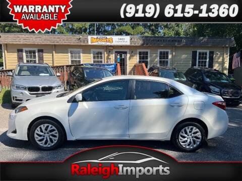 2017 Toyota Corolla for sale at Raleigh Imports in Raleigh NC