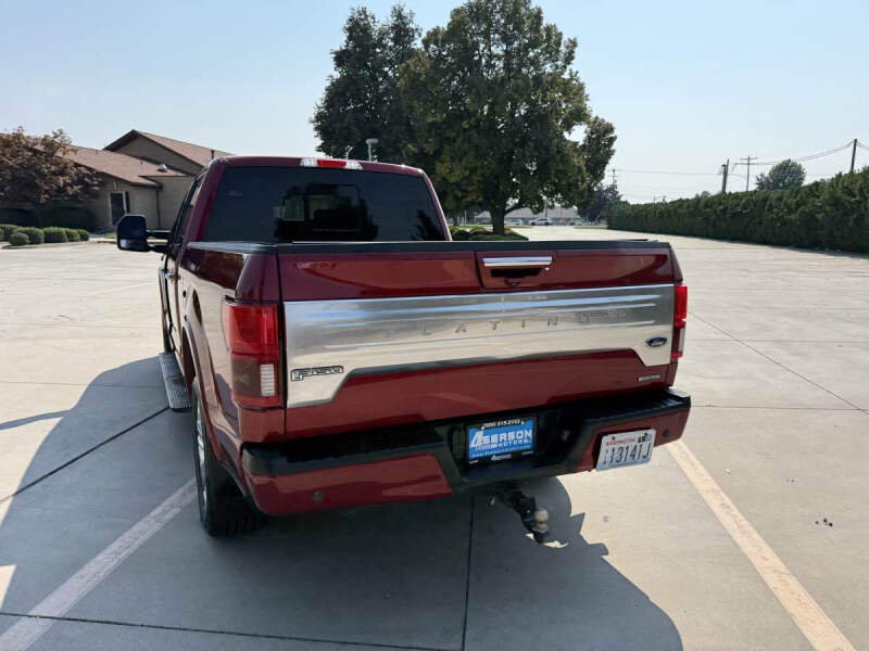 2018 Ford F-150 Platinum