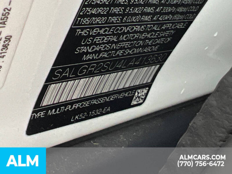 2020 Land Rover Range Rover