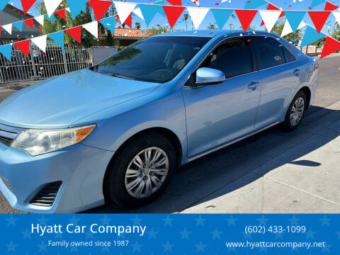 2013 Toyota Camry for sale at Hyatt Car Company in Phoenix AZ