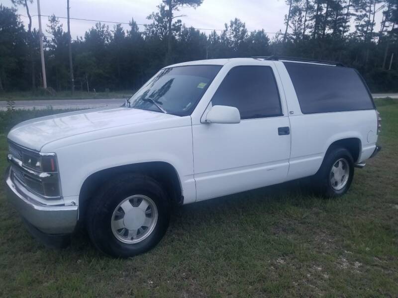 1996 Chevrolet Tahoe for sale at J & J Auto of St Tammany in Slidell LA