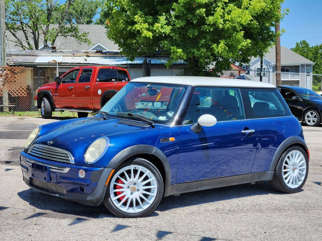 Dk. Blue 2003 MINI Cooper Base 2dr Hatchback 1