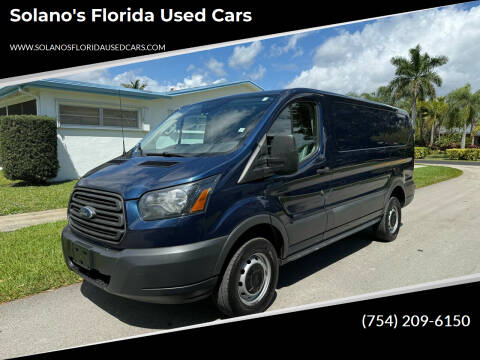 2016 Ford Transit for sale at SOLANOS & SANCHEZ AUTO SALES C in Hollywood FL