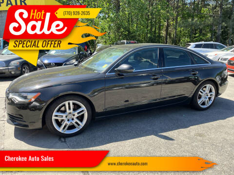 2014 Audi A6 for sale at Cherokee Auto Sales in Acworth GA