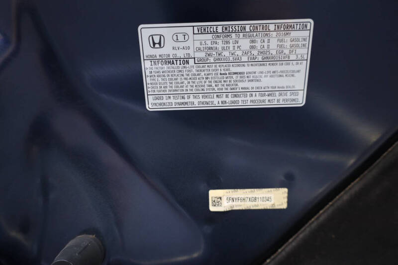 2016 Honda Pilot EX-L w/Navi