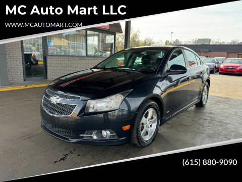 2012 Chevrolet Cruze for sale at MC Auto Mart LLC in Hermitage TN