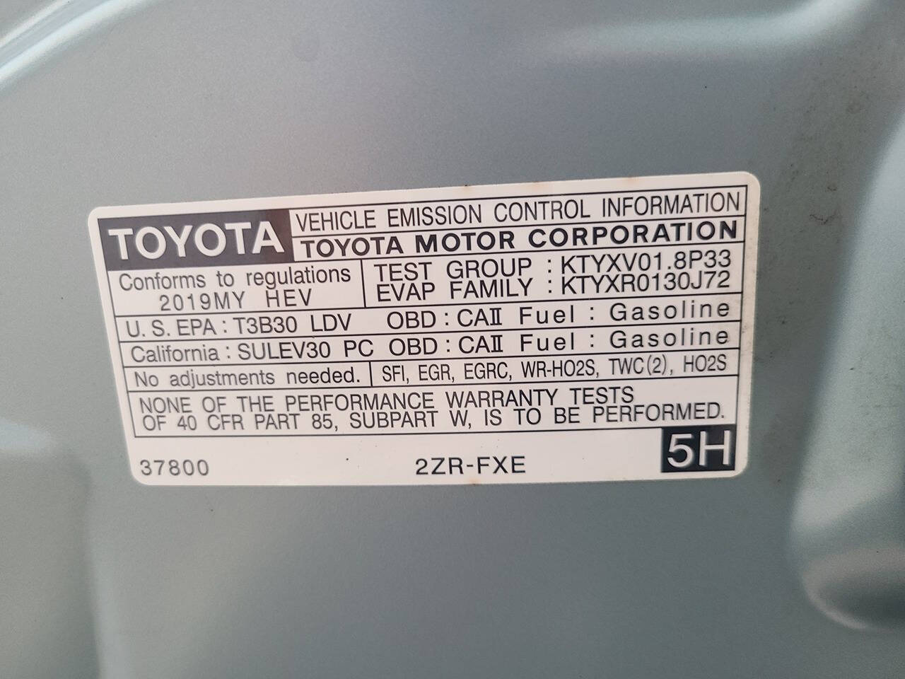 2019 Toyota Prius for sale at PAKK AUTOMOTIVE in Peachland, NC