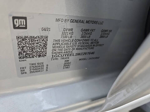 2021 Chevrolet Silverado 1500