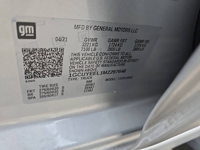 2021 Chevrolet Silverado 1500