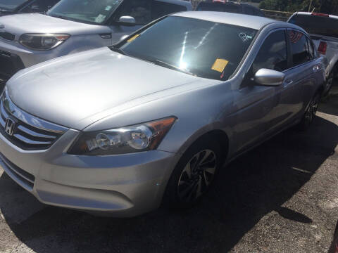 2012 Honda Accord for sale at Dulux Auto Sales Inc & Car Rental in Hollywood FL