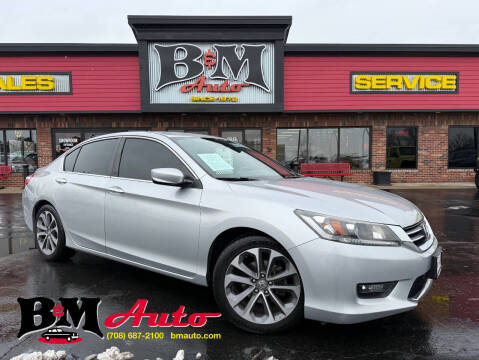 2014 Honda Accord for sale at B & M Auto Sales Inc. in Oak Forest IL