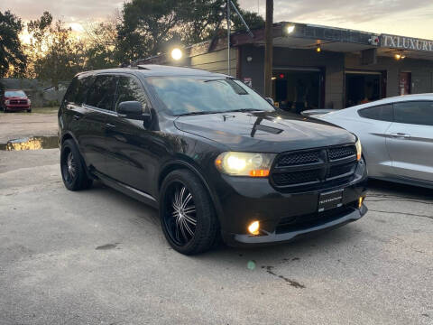 2012 Dodge Durango for sale at Texas Luxury Auto in Houston TX