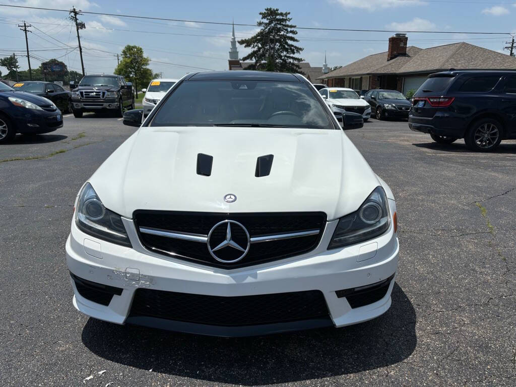 Off white 2015 Mercedes-Benz C-Class C 63 AMG C 63 AMG 2dr Coupe 2