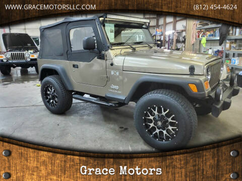 2006 Jeep Wrangler for sale at Grace Motors in Evansville IN