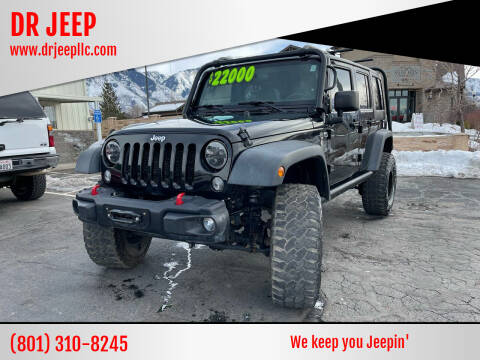 2015 Jeep Wrangler Unlimited for sale at DR JEEP in Salem UT