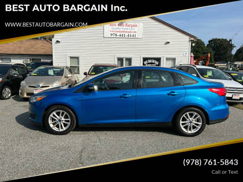 2015 Ford Focus for sale at BEST AUTO BARGAIN inc. in Lowell MA