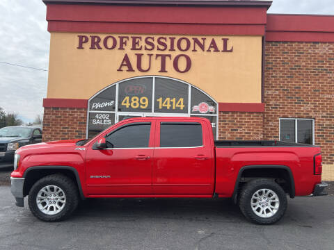 2017 GMC Sierra 1500 for sale at Professional Auto Sales & Service in Fort Wayne IN
