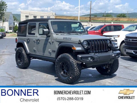 2021 Jeep Wrangler Unlimited for sale at Bonner Chevrolet in Kingston PA