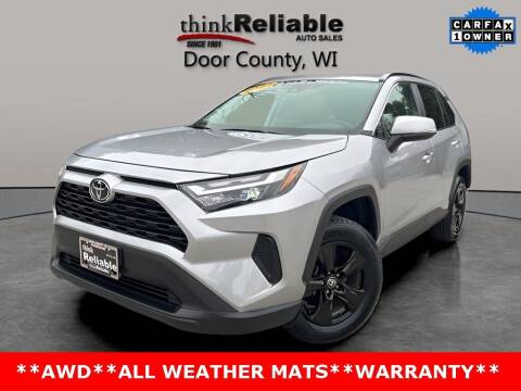 2022 Toyota RAV4 for sale at RELIABLE AUTOMOBILE SALES, INC in Sturgeon Bay WI