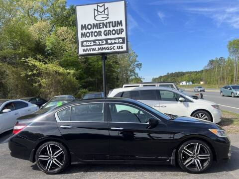2016 Honda Accord for sale at Momentum Motor Group in Lancaster SC