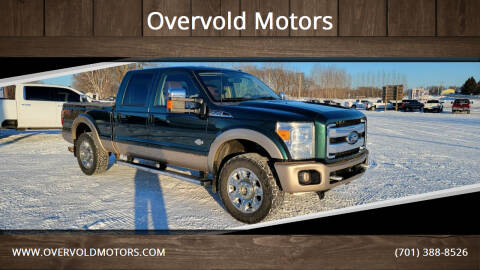 2012 Ford F-250 Super Duty for sale at Overvold Motors in Detroit Lakes MN