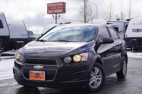 2014 Chevrolet Sonic for sale at Frontier Auto Sales in Anchorage AK