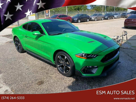 2019 Ford Mustang for sale at ESM Auto Sales in Elkhart IN