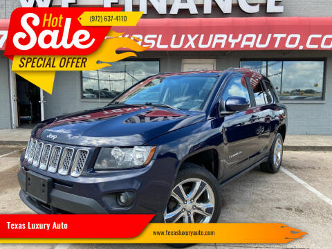 2014 Jeep Compass for sale at Texas Luxury Auto in Cedar Hill TX