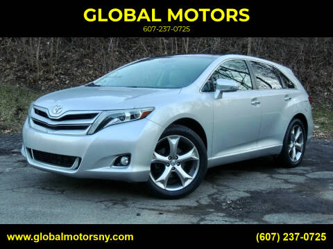2013 Toyota Venza for sale at GLOBAL MOTORS in Binghamton NY