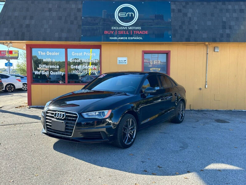 2015 Audi A3 for sale at Exclusive Motors in Omaha NE