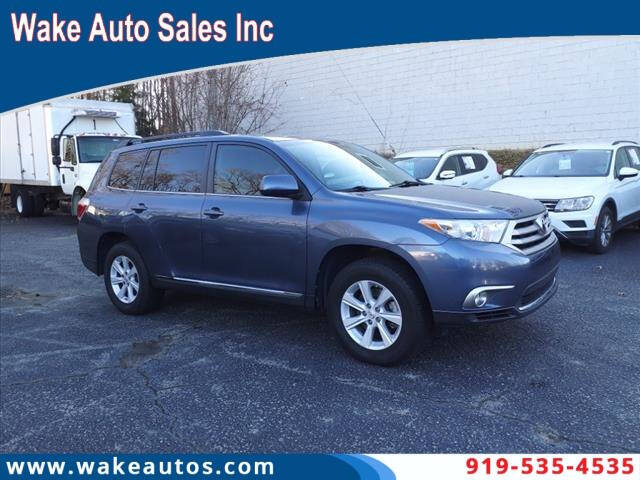 2013 Toyota Highlander for sale at Wake Auto Sales Inc in Raleigh NC