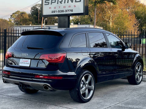 2015 Audi Q7 3.0T quattro Premium Plus