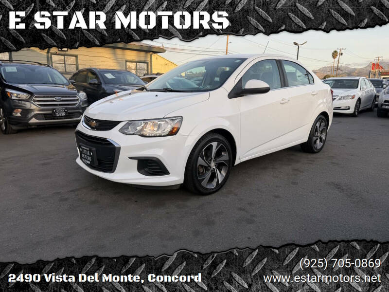 2017 Chevrolet Sonic for sale at E STAR MOTORS in Concord CA