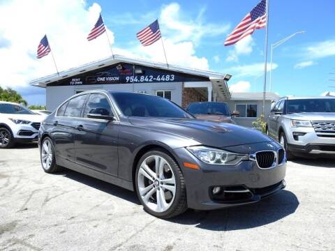 2015 BMW 3 Series for sale at One Vision Auto in Hollywood FL