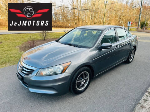 2011 Honda Accord for sale at J & J MOTORS in New Milford CT