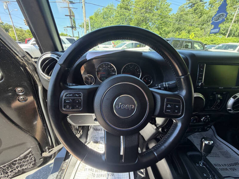 2015 Jeep Wrangler Unlimited Sahara