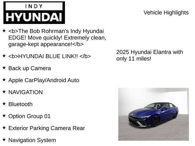 2025 Hyundai Elantra N Line