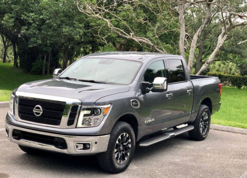 2017 Nissan Titan for sale at Sunshine Auto Sales in Oakland Park FL