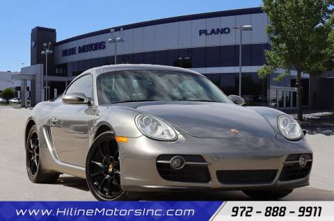 2008 Porsche Cayman for sale at HILINE MOTORS in Plano TX