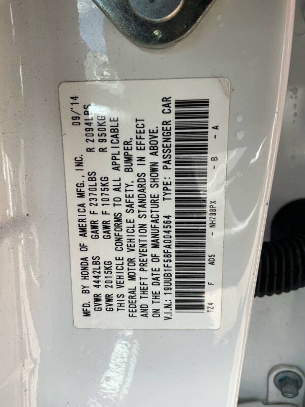 2015 Acura TLX w/Tech