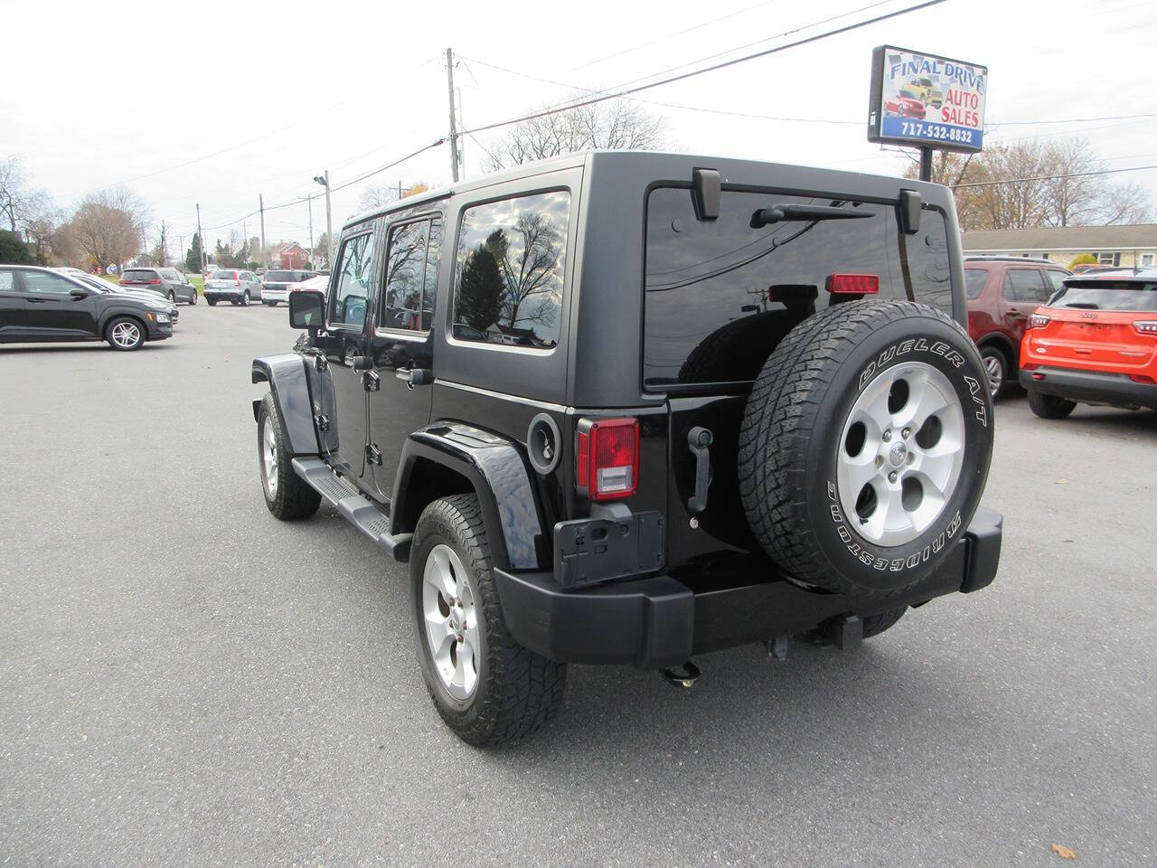 2016 Jeep Wrangler Unlimited for sale at FINAL DRIVE AUTO SALES INC in Shippensburg, PA