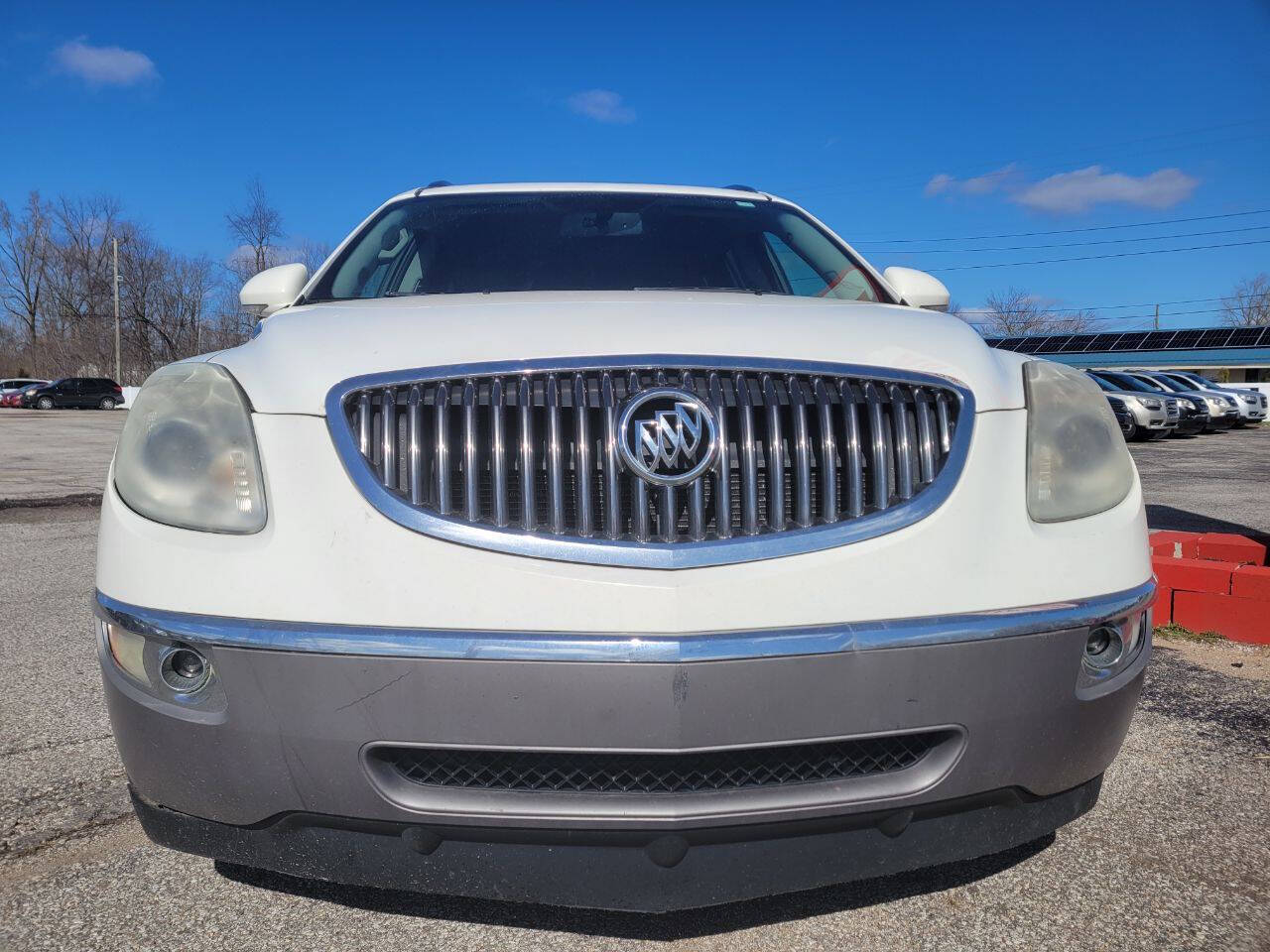 White 2012 Buick Enclave Leather AWD Leather 4dr Crossover 10