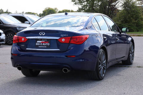 2017 Infiniti Q50 Red Sport 400