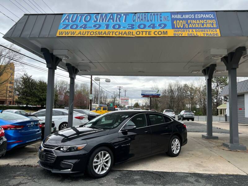 2018 Chevrolet Malibu for sale at Auto Smart Charlotte in Charlotte NC