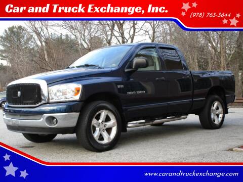 2007 Dodge Ram Pickup 1500 for sale at Car and Truck Exchange, Inc. in Rowley MA