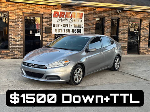 2016 Dodge Dart for sale at Dream Auto Sales LLC in Shelbyville TN